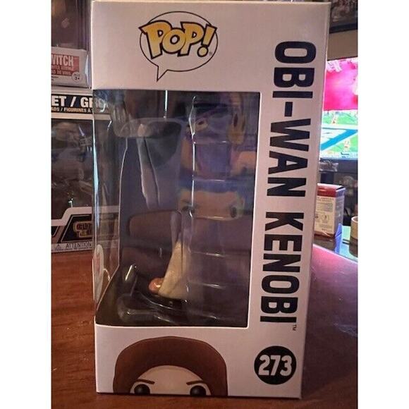 POP Star Wars #273 - Obi-Wan Kenobi (Walgreens Exclusive) - Picture 5 of 7